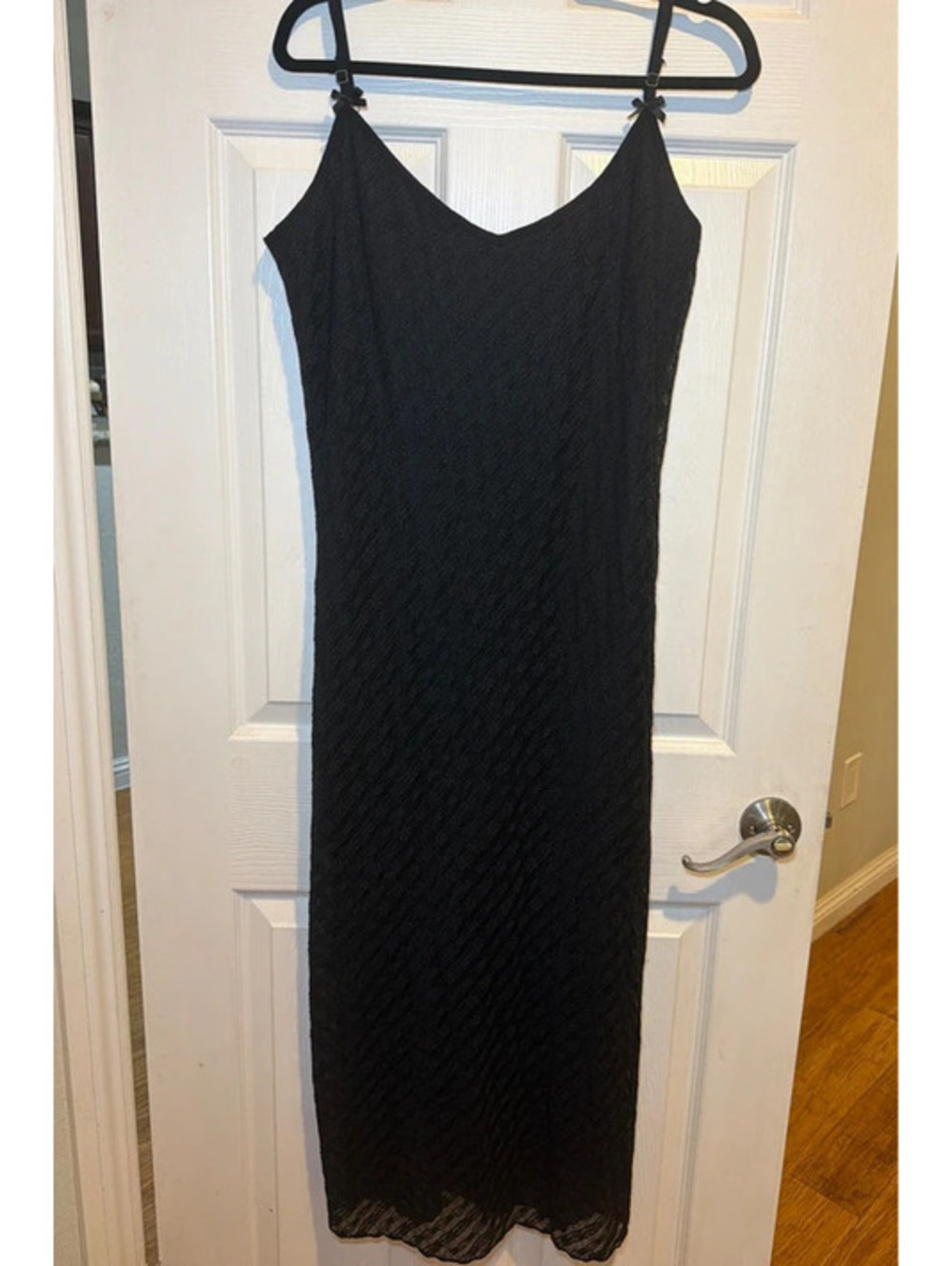 Wild Fable Black Lace Slip Dress Size Large